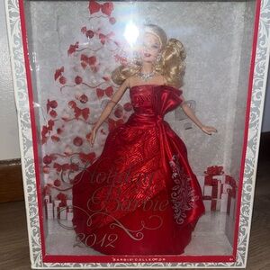Barbie Collector Holiday Doll in Shimmering Red